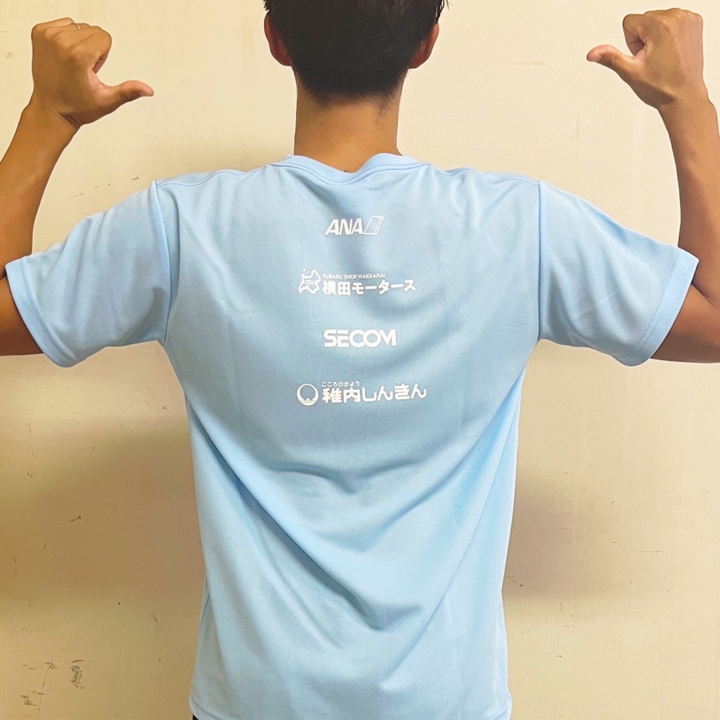 今年の参加賞Tシャツ・完走メダルです！ | 第8回日本最北端わっかない